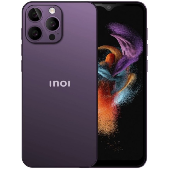 

Смартфон INOI Note 13s 4/128GB 4660042758978 6.95" HD+ IPS T606 1286+4GB 16/8MP 5000 mAh Type C Android 13 LTE, Deep Purple, Note 13s 4/128GB