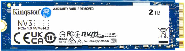 фото Накопитель SSD M.2 2280 Kingston SNV3S/2000G в Уфе 2048 ГБ
