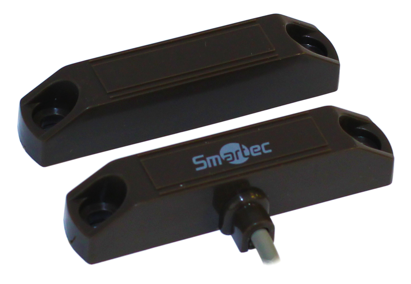 

Датчик Smartec ST-DM125NC-BR магнитоконтактный, НЗ, коричневый, накладной для деревянных дверей, зазор 25 мм, ST-DM125NC-BR