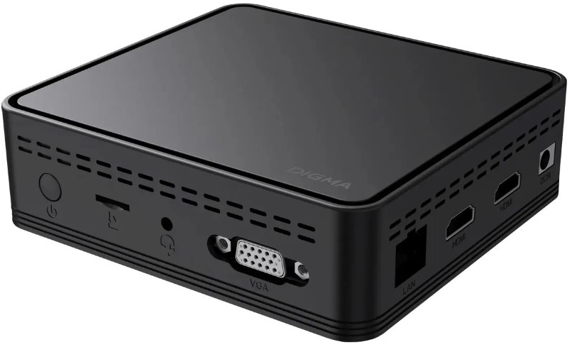 

Неттоп Digma Mini Office DPCN-4BXW01 N4020/4GB/128GB SSD/UHD Graphics 600/CR/GbitEth/WiFi/BT/Win11Pro/черный, Mini Office