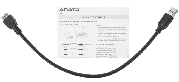фото Внешний SSD USB 3.2 Gen 2 Type-A ADATA SD620-512GCBL в Екатеринбурге