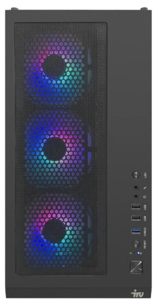 фото Системный блок iRu Tactio 520B6GP TWR AMD Ryzen 5, 16 ГБ, 1 Тб, nVidia GeForce RTX 5060,  ОС Не установлена