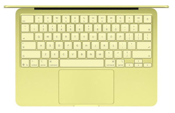 фото Ноутбук  Apple MacBook Neo в Санкт-Петербургe 13 ", A18 Pro, 8 Гб RAM, 256 Гб SSD, Желтый