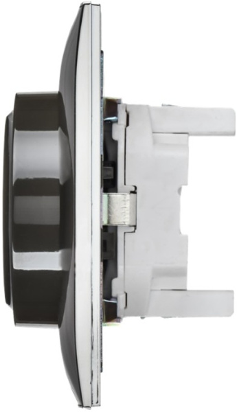 фото Розетка двухместная с заземлением  IEK SK-R24-16-K50-F
