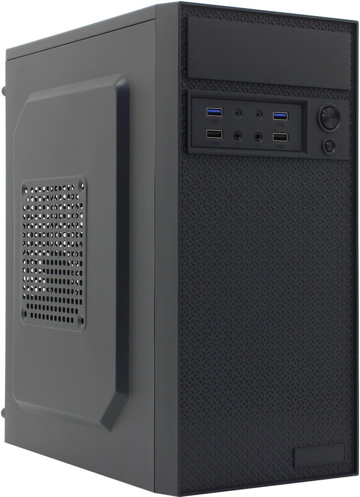 

Корпус mATX Exegate Minitower BAA-109U2 EX291272RUS чёрный, БП 350W, 2*USB 2.0, 2*USB 3.0, audio, Minitower BAA-109U2