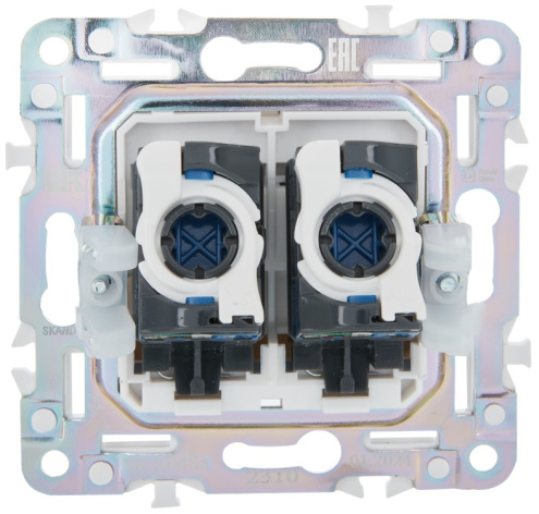 фото Розетка компьютерная двойная IEK SK-K20-2-K98 в Уфе