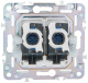 фото Розетка компьютерная двойная IEK SK-K20-2-K98 в Уфе