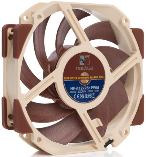 фото Вентилятор для корпуса Noctua NF-A12X25R-PWM в Перми