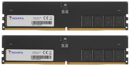 Изображение товара Оперативная память DDR5 32 ГБ (2×16 ГБ) ADATA AD5U480016G-DT, 4800 МГц, [AD5U480016G-DT]