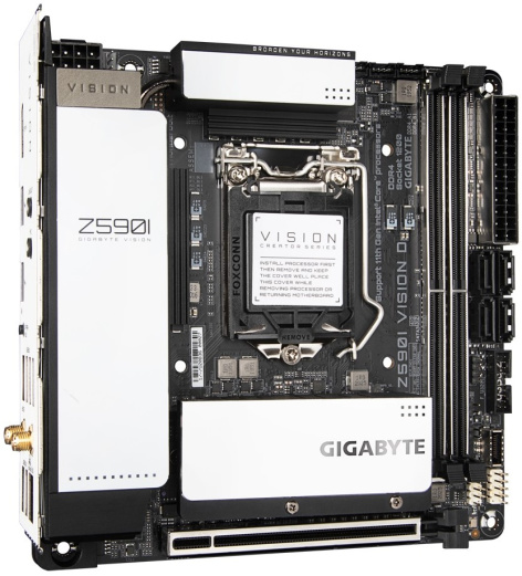 фото Материнская плата mini-ITX GIGABYTE Z590I VISION D