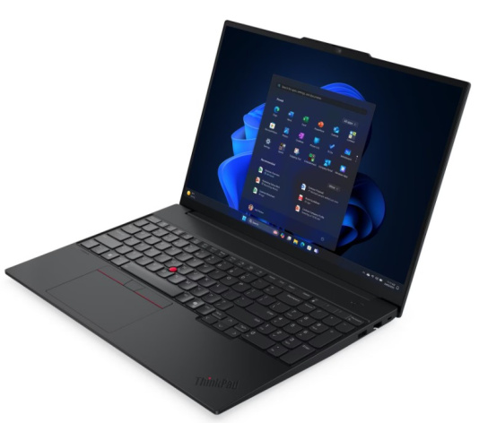 фото Ноутбук Lenovo ThinkPad E16 GEN 3 16" (Intel Core 7, 16Гб DDR5, SSD 512 Гб, Arc graphics, Без ОС) Черный [21TF004QFW]