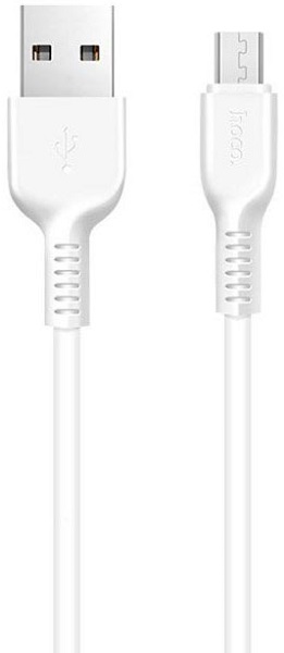 

Кабель Hoco X20 6957531068891 USB 2.0, AM/microBM, белый, 2м, X20