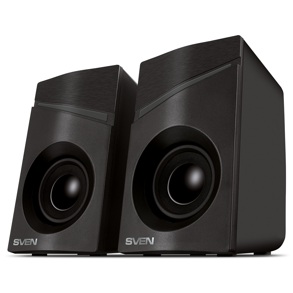 

Компьютерная акустика 2.0 Sven 305 SV-021665 черная (6 Вт, питание USB, подсветка), 305