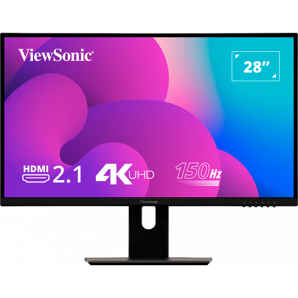 Монитор 27.9" Viewsonic VX2882-4KP 3840x2160, IPS, 16:9, 1000:1, 300 cd/mІ, 1ms, 178°/178°, 150Hz, 2*DP, 2*HDMI, 2*USB 3.2, black