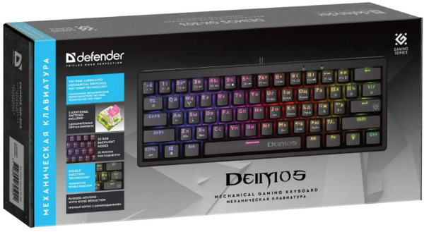 фото Клавиатура проводная Defender Deimos GK-303 RU в Перми
