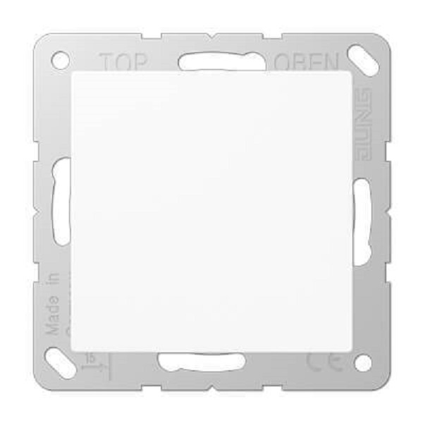 

Заглушка Jung A594-0WW с суппортом A 500 белая, A594-0WW