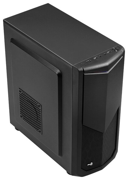 

Корпус ATX AeroCool Tomahawk 4718009156760 черный, без БП, с окном, USB 3.0, 2*USB 2.0, audio, Tomahawk