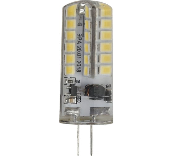 

Лампа светодиодная ЭРА Б0033195 LED JC-3,5W-12V-827-G4 (диод, капсула, 3,5Вт, тепл, G4), Б0033195