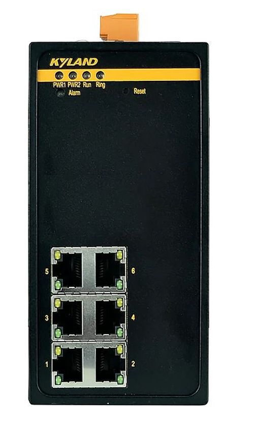 

Коммутатор управляемый Kyland SICOM3000A 300071668 6 10/100Base-TX ports, RS232 RJ45, 24-48VDC(18-72VDC) dual redundant power supplies, PROFINET (with, SICOM3000A