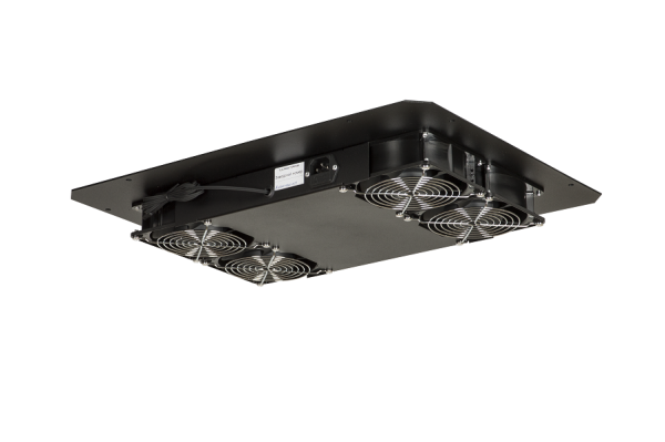 Изображение товара Вентиляторный блок TLK TLK-FAN4-TERM-I-BK для охлаждения шкафов