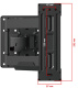 фото Кронштейн для телевизора UNITEKI FM2750RD