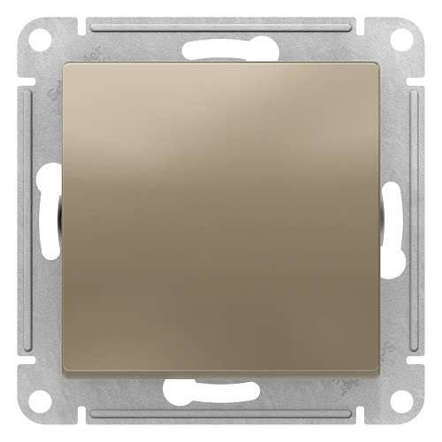 

Выключатель Schneider Electric ATN000511 AtlasDesign, 1-клавишный, сх.1, 10АХ, механизм, шампань, ATN000511
