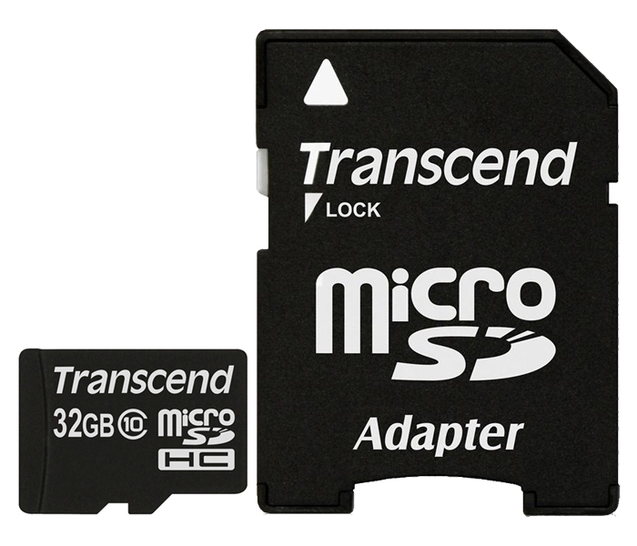 

Карта памяти 32GB Transcend TS32GUSDHC10 MicroSDHC class 10, TS32GUSDHC10