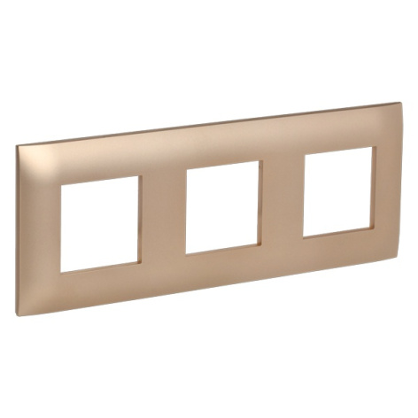 Изображение товара Тройная рамка IEK SK-M32-K98 серия SKANDY Песочный IP20 для электрики