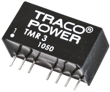 

Преобразователь DC-DC модульный TRACO POWER TMR 3-4811WI Монтаж: на плату, SIP8; P вых: 3 Вт; #: 1; U вх: 18...75 В; Выход: 5 В; Возможности: дистанци, TMR 3-4811WI