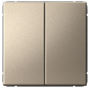 фото Выключатель двухклавишный Systeme Electric GAL000551S