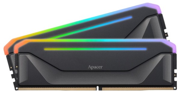 

Модуль памяти DDR5 64GB (2*32GB) Apacer NOX RGB AH5U64G56C522NBAA-2 PC5-44800 5600MHz CL40, NOX RGB