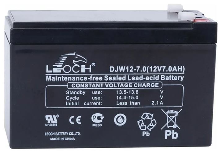 

Аккумулятор LEOCH DJW12-7.0 LEOCH 8Ач, DJW12-7.0 LEOCH