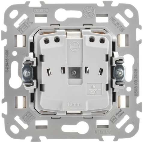 фото Розетка с заземлением  IEK FI-R14-16-1-K37 в Санкт-Петербургe