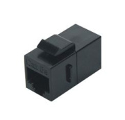фото Адаптер проходной  Hyperline CA2-KJ-C5E-BK