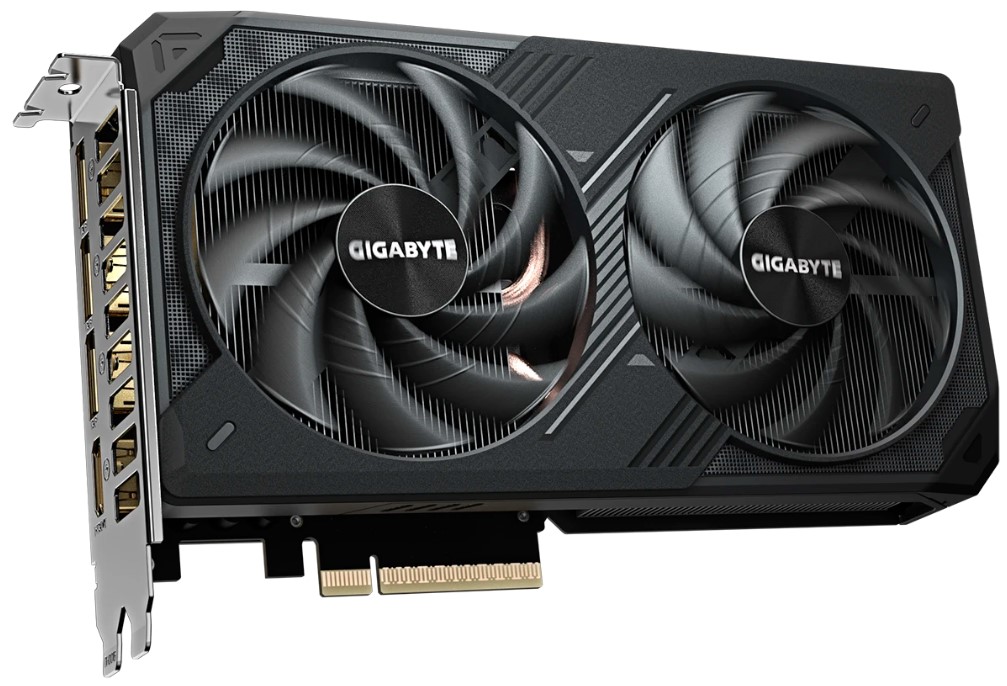 

Видеокарта PCI-E GIGABYTE GeForce RTX 5060 TI WINDFORCE 2 (GV-N506TWF2-8GD) 8GB GDDR7 128bit 2572/28000MHz HDMI 3*DP, GeForce RTX 5060 TI WINDFORCE 2 (GV-N506TWF2-8GD)