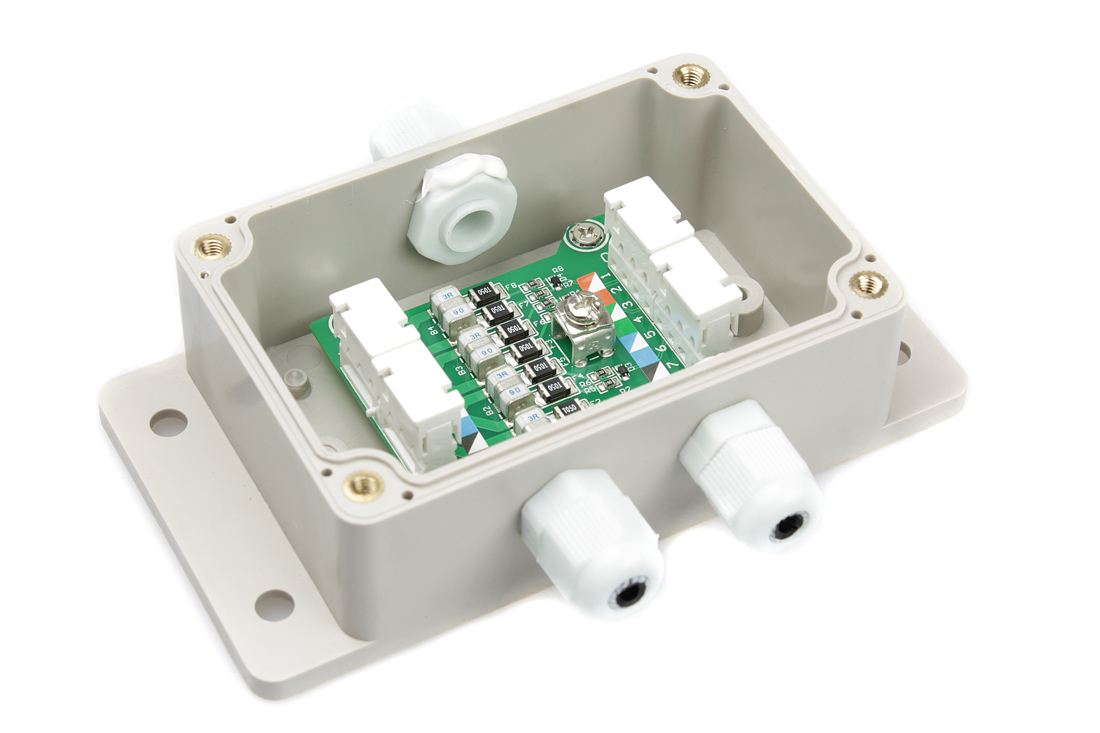 

Грозозащита OSNOVO SP-IP/1000PW(ver2) уличная, для локальной вычислительной сети (скорость до 1000Мб/с) с защитой линий PoE (af/at, методы A+B, контак, SP-IP/1000PW(ver2)