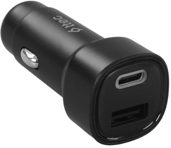 

Зарядное устройство автомобильное TTEC 2CKS35S Duo 3.1A, USB-C+USB-A, цвет: черный, 2CKS35S