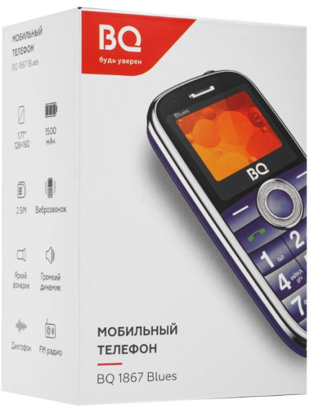 фото Мобильный телефон  BQ 1867 Blues Red в Уфе
