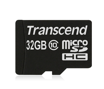 

Карта памяти 32GB Transcend TS32GUSDC10 microSDHC Class 10, TS32GUSDC10