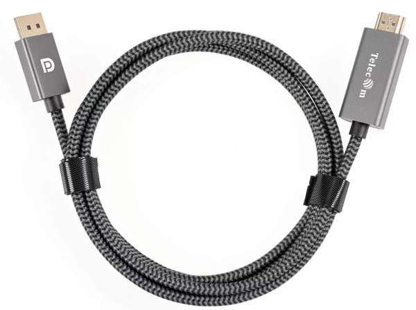 фото Кабель интерфейсный DisplayPort-HDMI Telecom TA561M-1.8M в Казани