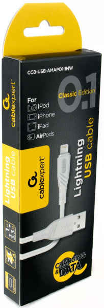 фото Кабель интерфейсный USB 2.0 Cablexpert CCB-USB-AMAPO1-1MW в Казани