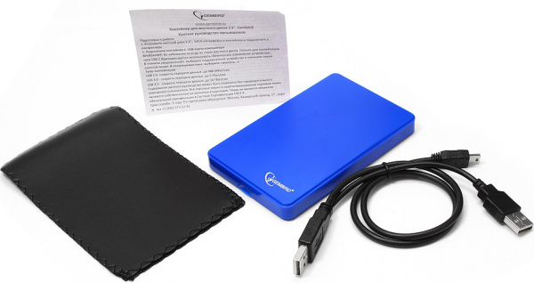 фото Внешний корпус для HDD SATA 2.5” Gembird EE2-U2S-40P-B в Екатеринбурге