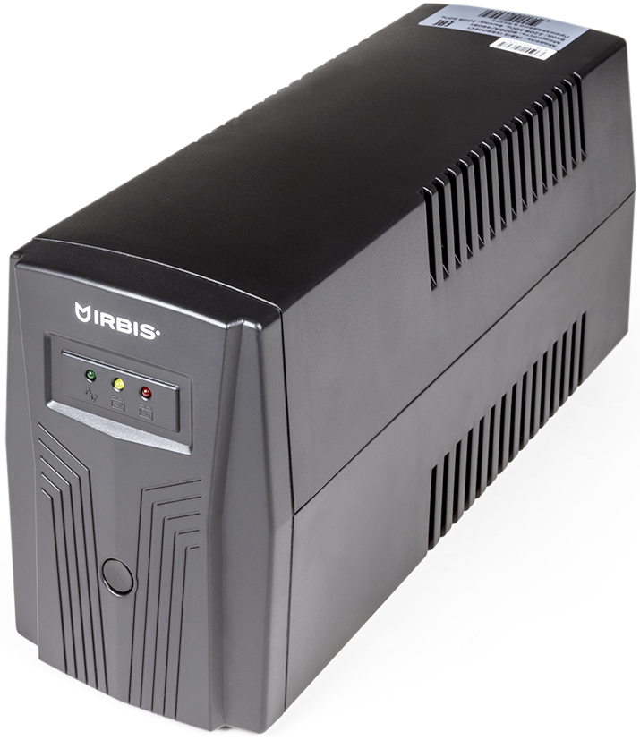 

Источник бесперебойного питания Irbis ISB600E Personal 600VA/360W, line-Interactive, AVR, 2xSchuko outlets, ISB600E