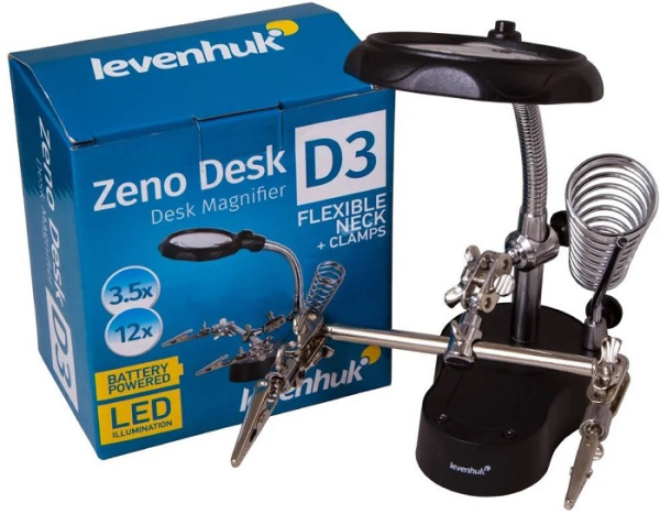 фото Лупа  Levenhuk Zeno Desk D3 в Самаре