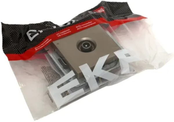 фото Розетка телевизионная оконечная  EKF UP1-SOC-TV-3 в Воронеже