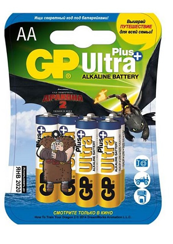фото Батарейка  GP Ultra Plus Alkaline 15AUPTD2-2CR6 в Казани