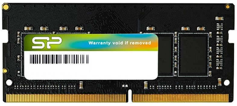 

Модуль памяти SODIMM DDR4 8GB Silicon Power SP008GBSFU320B02RR 3200MHz PC4-25600 CL22 1.2V Ret, SP008GBSFU320B02RR