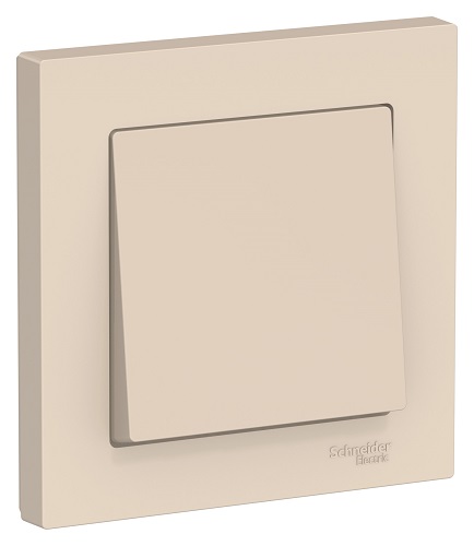 

Выключатель Schneider Electric ATN000212 AtlasDesign, 1-клавишный, сх.1, 10АХ, в сборе, бежевый, ATN000212