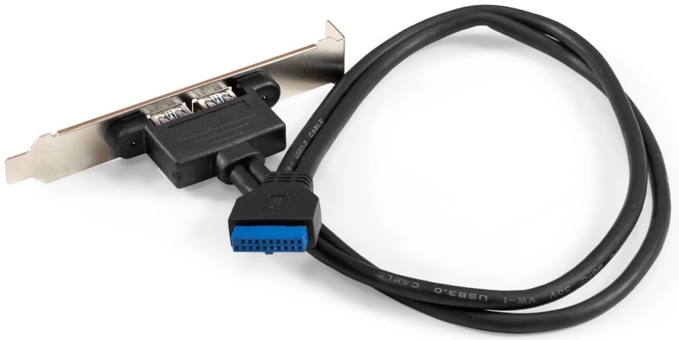 

Планка Exegate EX298295RUS на заднюю панель 2*USB 3.0, EX298295RUS