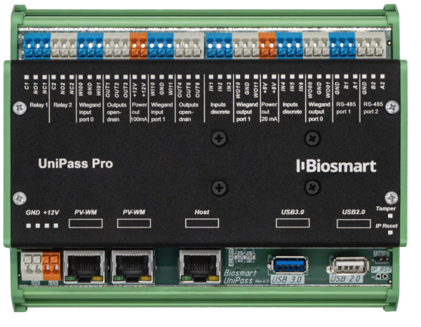 Изображение товара Контроллер BioSmart UniPass Pro для биометрической и RFID систем контроля